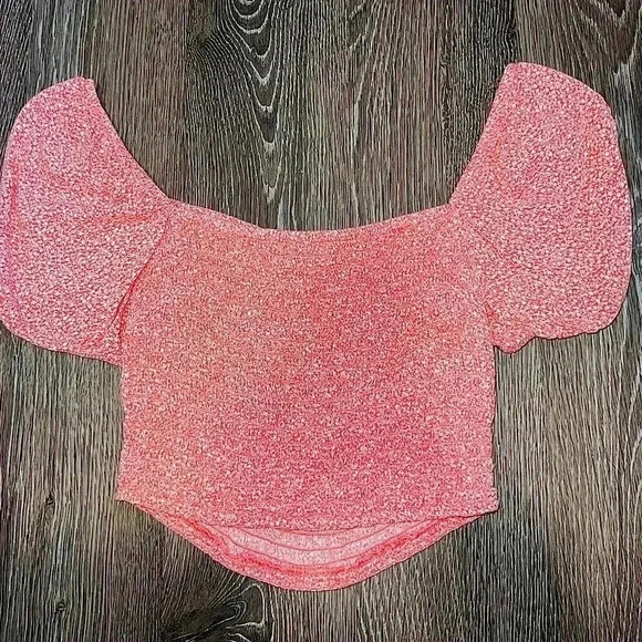 Arizona jean co woman’s cropped shirt with open back size small - Picture 1 of 5